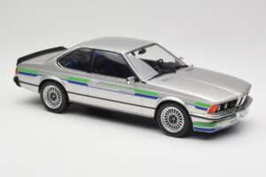 BMW Alpina B7 Turbo E24 Polaris Silver MCG 1:18 MCG18234 Metal - imaginea 4 din 6