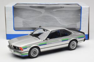 BMW Alpina B7 Turbo E24 Polaris Silver MCG 1:18 MCG18234 Metal - imaginea 6 din 6