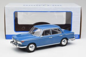 BMW 2000 Tilux E120 Caribe Albastru MCG 1:18 MCG18291 Metal - imaginea 6 din 6