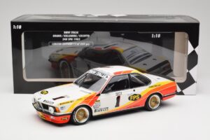 BMW 635CSi E24 BMW Italia #1 U. Grano / H. Kelleners Spa 1983 Minichamps 1:18 155832601 Metal - imaginea 6 din 6