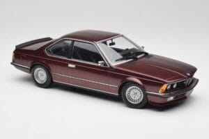 BMW 635 CSi E24 Karmesinrot Metallic Minichamps 1:18 155028105 Metal - imaginea 4 din 6