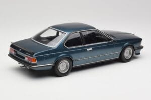 BMW 635 CSi E24 Petrol Blue Metallic Minichamps 1:18 155028108 Metal - imaginea 2 din 6