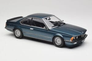 BMW 635 CSi E24 Petrol Blue Metallic Minichamps 1:18 155028108 Metal - imaginea 4 din 6