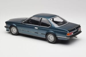 BMW 635 CSi E24 Petrol Blue Metallic Minichamps 1:18 155028108 Metal - imaginea 5 din 6
