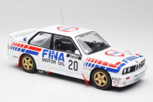BMW E30 M3 #20 M. Duez / A. Lopes 1000 Lakes Rally 1989 IXO 1:18 18RMC132 Metal - imaginea 4 din 6