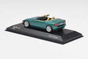 BMW Z1 E30 Verde British Racing Minichamps 1:43 400020100 Metal - imaginea 3 din 4
