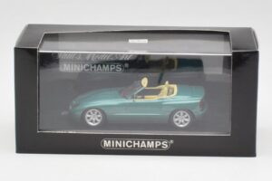 BMW Z1 E30 Verde British Racing Minichamps 1:43 400020100 Metal - imaginea 4 din 4
