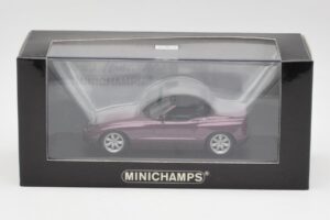BMW Z1 E30 Violet Metalizat Minichamps 1:43 400020101 Metal - imaginea 5 din 5