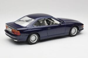 BMW E31 850i Mauritius Albastru Maisto 1:18 438813100299 Metal - imaginea 3 din 8