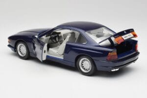 BMW E31 850i Mauritius Albastru Maisto 1:18 438813100299 Metal - imaginea 5 din 8