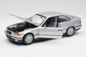 BMW 3 Series E36 Coupe Argintiu UT Models 1:18 180023321 Metal - imaginea 2 din 8