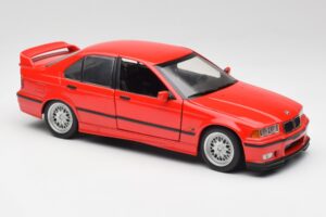 BMW 318is E36 Roșu UT Models 1:18 180024302 Metal - imaginea 6 din 8