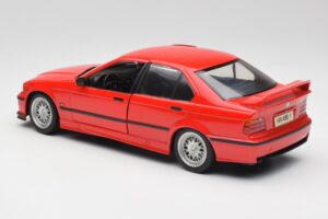BMW 318is E36 Roșu UT Models 1:18 180024302 Metal - imaginea 7 din 8