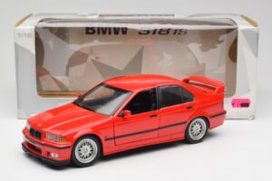BMW 318is E36 Roșu UT Models 1:18 180024302 Metal - imaginea 8 din 8