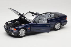 BMW 3 Series E36 Cabriolet Violet UT Models 1:18 BMW006 Metal - imaginea 2 din 8