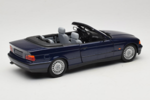 BMW 3 Series E36 Cabriolet Violet UT Models 1:18 BMW006 Metal - imaginea 3 din 8