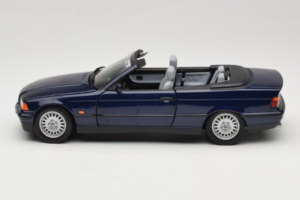 BMW 3 Series E36 Cabriolet Violet UT Models 1:18 BMW006 Metal - imaginea 4 din 8