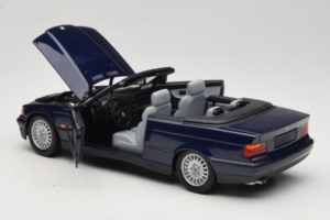 BMW 3 Series E36 Cabriolet Violet UT Models 1:18 BMW006 Metal - imaginea 5 din 8