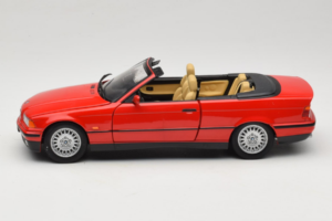 BMW 3 Series E36 Cabriolet Roșu UT Models 1:18 BMW005 Metal - imaginea 4 din 8