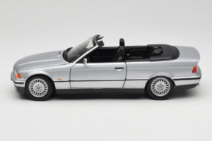 BMW 3 Series E36 Cabriolet Argintiu UT Models 1:18 BMW008 Metal - imaginea 4 din 8
