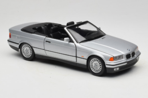BMW 3 Series E36 Cabriolet Argintiu UT Models 1:18 BMW008 Metal - imaginea 6 din 8