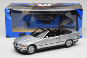 BMW 3 Series E36 Cabriolet Argintiu UT Models 1:18 BMW008 Metal - imaginea 8 din 8