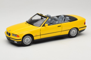 BMW 3 Series E36 Cabriolet Galben UT Models 1:18 BMW007 Metal