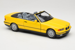 BMW 3 Series E36 Cabriolet Galben UT Models 1:18 BMW007 Metal - imaginea 6 din 8