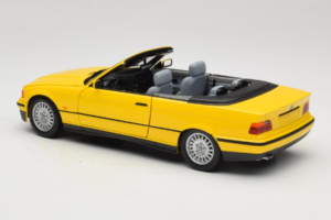 BMW 3 Series E36 Cabriolet Galben UT Models 1:18 BMW007 Metal - imaginea 7 din 8