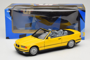 BMW 3 Series E36 Cabriolet Galben UT Models 1:18 BMW007 Metal - imaginea 8 din 8