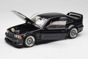 BMW E36 M3 GTR Street Cosmos Negru UT Models 1:18 20481 Metal - imaginea 2 din 8