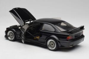 BMW E36 M3 GTR Street Cosmos Negru UT Models 1:18 20481 Metal - imaginea 5 din 8