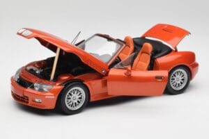 BMW Z3 E36 2.8 Phoenix Portocaliu UT Models 1:18 20442 Metal - imaginea 2 din 8