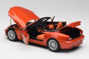 BMW Z3 E36 2.8 Phoenix Portocaliu UT Models 1:18 20442 Metal - imaginea 5 din 8