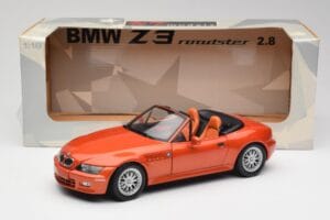 BMW Z3 E36 2.8 Phoenix Portocaliu UT Models 1:18 20442 Metal - imaginea 8 din 8