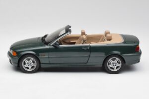 BMW 3 E46 Cabriolet Verde Kyosho 1:18 80430009757 Metal - imaginea 4 din 8