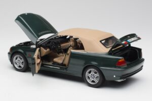 BMW 3 E46 Cabriolet Verde Kyosho 1:18 80430009757 Metal - imaginea 5 din 8
