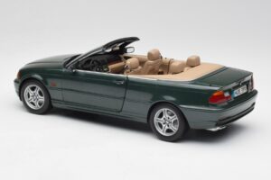 BMW 3 E46 Cabriolet Verde Kyosho 1:18 80430009757 Metal - imaginea 7 din 8