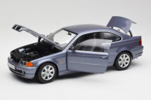 BMW 318Ci E46 Albastru Kyosho 1:18 80439411583 Metal - imaginea 2 din 8
