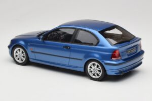 BMW 318ti E46 Compact Estoril Blue Otto 1:18 OT462 Rășină - imaginea 5 din 6