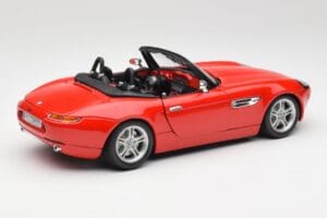BMW Z8 E52 Roșu Bburago 1:18 Z8001 Metal - imaginea 3 din 8