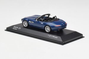 BMW Z8 E52 Topaz Albastru Minichamps 1:43 431028740 Metal - imaginea 3 din 5