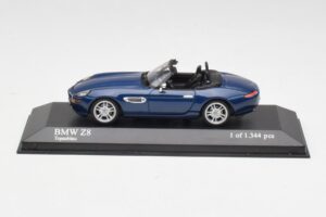 BMW Z8 E52 Topaz Albastru Minichamps 1:43 431028740 Metal