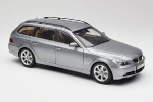 BMW 545i E61 Touring Gri Deschis Kyosho 1:18 80430308414 Metal - imaginea 6 din 8