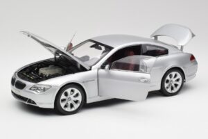 BMW 645Ci E63 Argintiu Kyosho 1:18 80430153285 Metal - imaginea 2 din 8