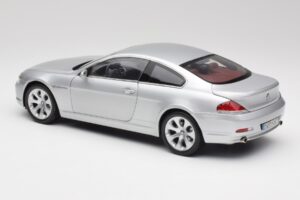 BMW 645Ci E63 Argintiu Kyosho 1:18 80430153285 Metal - imaginea 7 din 8