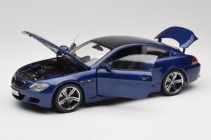 BMW M6 E63 Albastru Kyosho 1:18 80430413351 Metal - imaginea 2 din 8