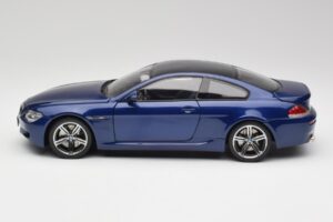 BMW M6 E63 Albastru Kyosho 1:18 80430413351 Metal - imaginea 4 din 8