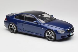 BMW M6 E63 Albastru Kyosho 1:18 80430413351 Metal - imaginea 6 din 8