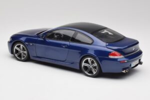 BMW M6 E63 Albastru Kyosho 1:18 80430413351 Metal - imaginea 7 din 8